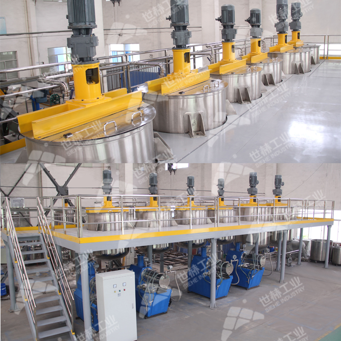 世赫工業(yè)承接俄羅斯10000T涂料生產(chǎn)線順利交付